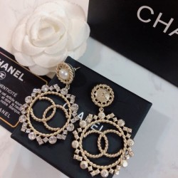 2024SS earrings with high fashion sensitivity CHANEL
