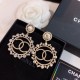 2024SS earrings with high fashion sensitivity CHANEL 2024SS earrings with high fashion sensitivity CHANEL