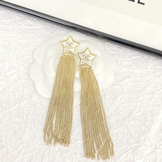 2024SS CHANEL Chanel earrings nice design not in stock brand 2024SS CHANEL Chanel earrings nice design not in stock brand