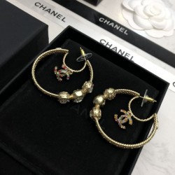 2024SS CHANEL CHANEL earrings New summer item that transcends borders and eras