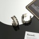 2024SS CHANEL Chanel earrings give the impression of a fashionable expert 2024SS CHANEL Chanel earrings give the impression of a fashionable expert