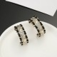 2024SS CHANEL Chanel earrings give the impression of a fashionable expert 2024SS CHANEL Chanel earrings give the impression of a fashionable expert