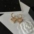 2024SS CHANEL Chanel earrings Elegant, neat, and highly likable