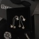 New spring/summer 2024SS earrings CHROME HEARTS New spring/summer 2024SS earrings CHROME HEARTS