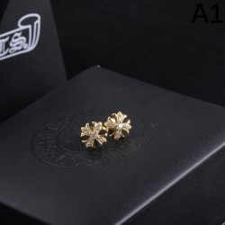New limited edition 2024SS earrings CHROME HEARTS