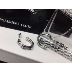 CHROME HEARTS 2024SS earrings with nice logo