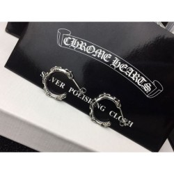 CHROME HEARTS 2024SS earrings with nice logo