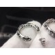 CHROME HEARTS 2024SS earrings with nice logo CHROME HEARTS 2024SS earrings with nice logo