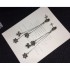 CHROME HEARTS Chrome Hearts First come, first served 2024SS earrings