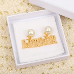 Comfortable size 2024SS earrings DIOR Dior