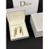 2024SS DIOR Dior earrings continue to be a brand this season