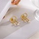 2024SS DIOR Dior earrings Simple and easy to mix and match 2024SS DIOR Dior earrings Simple and easy to mix and match