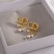 2024SS DIOR Dior earrings Simple and easy to mix and match 2024SS DIOR Dior earrings Simple and easy to mix and match