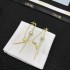 2024SS DIOR Dior earrings for a relaxed atmosphere