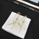 2024SS DIOR Dior earrings for a relaxed atmosphere 2024SS DIOR Dior earrings for a relaxed atmosphere