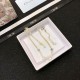 2024SS DIOR Dior earrings Popular item for spring/summer 2024SS DIOR Dior earrings Popular item for spring/summer