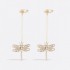 2024SS DIOR Dior earrings Used by highly sensitive celebrities