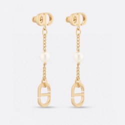 2024SS DIOR Dior earrings outstanding brand print
