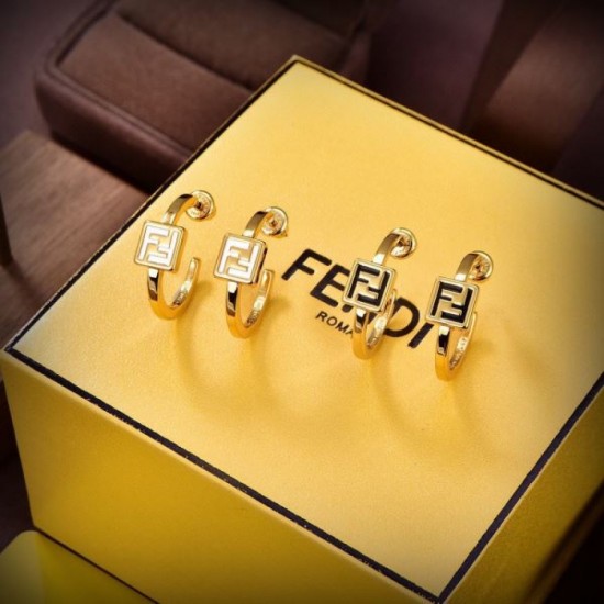 Popular new items for this spring 2024SS earrings FENDI Popular new items for this spring 2024SS earrings FENDI