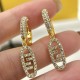 Charming Style 2024SS Earrings FENDI Charming Style 2024SS Earrings FENDI