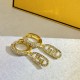 Charming Style 2024SS Earrings FENDI Charming Style 2024SS Earrings FENDI