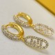 Charming Style 2024SS Earrings FENDI Charming Style 2024SS Earrings FENDI
