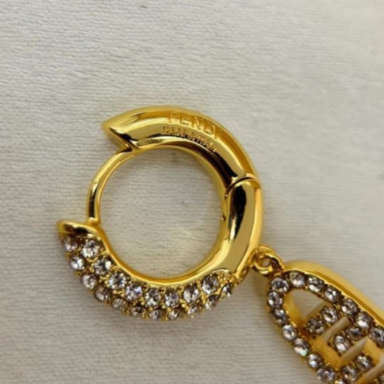 Charming Style 2024SS Earrings FENDI Charming Style 2024SS Earrings FENDI