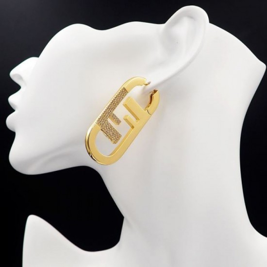2024SS earrings FENDI perfect for summer outings 2024SS earrings FENDI perfect for summer outings