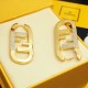 2024SS earrings FENDI perfect for summer outings 2024SS earrings FENDI perfect for summer outings