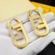 2024SS earrings FENDI perfect for summer outings 2024SS earrings FENDI perfect for summer outings