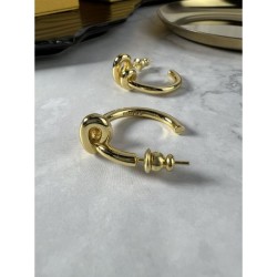 2024SS FENDI Earrings Used by celebrities and celebrities