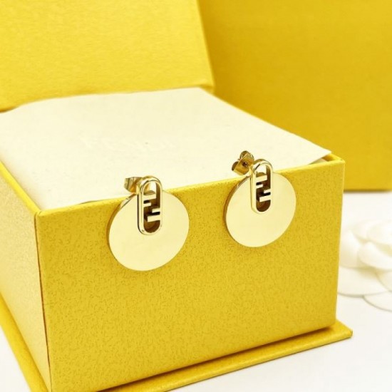 FENDI Luxury Style 2024SS Earrings FENDI Luxury Style 2024SS Earrings