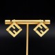 FENDI Impressive design 2024SS earrings FENDI Impressive design 2024SS earrings