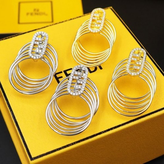 FENDI Attractive Style 2024SS Earrings FENDI Attractive Style 2024SS Earrings