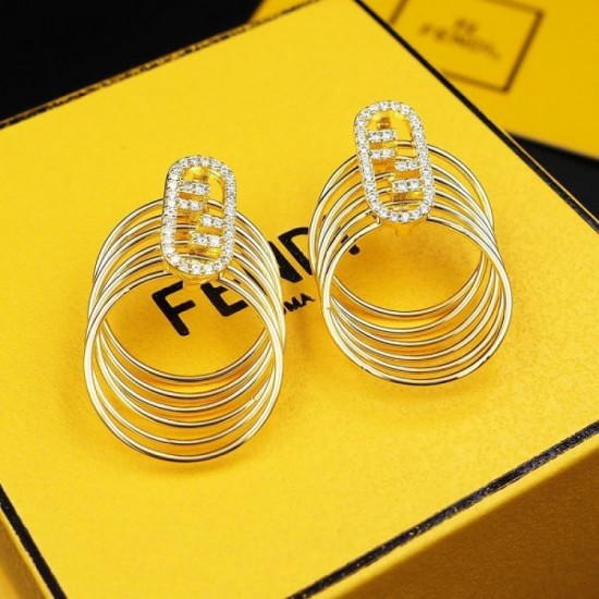 FENDI Attractive Style 2024SS Earrings FENDI Attractive Style 2024SS Earrings