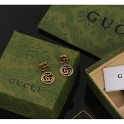 2024SS GUCCI Gucci earrings complete a loose style