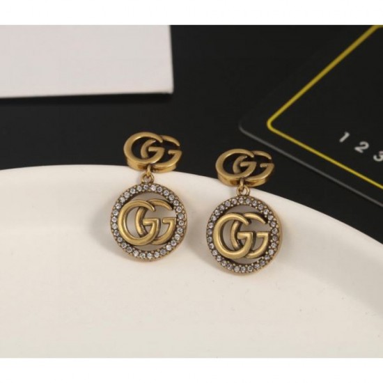 2024SS GUCCI Gucci earrings complete a loose style 2024SS GUCCI Gucci earrings complete a loose style