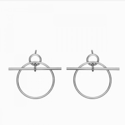 Casual and refreshing 2024SS earrings HERMES
