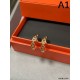HERMES Comfortable to wear even in summer 2024SS earrings HERMES Comfortable to wear even in summer 2024SS earrings