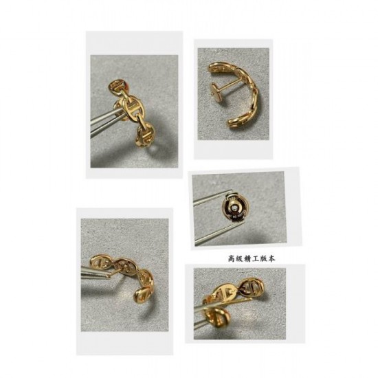 HERMES Comfortable to wear even in summer 2024SS earrings HERMES Comfortable to wear even in summer 2024SS earrings