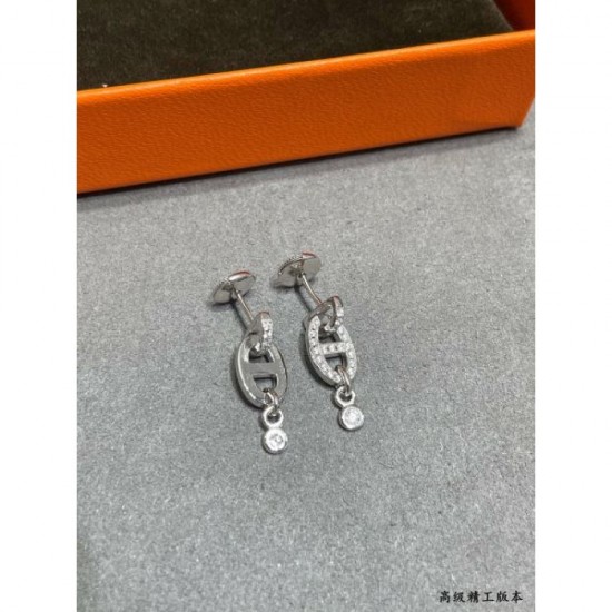 HERMES Summer fashion ahead 2024SS earrings HERMES Summer fashion ahead 2024SS earrings
