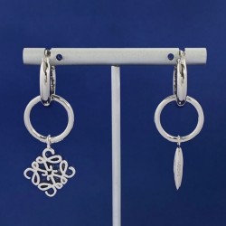 2024SS LOEWE Loewe earrings Items that bring out the texture of the material