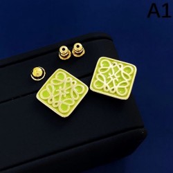 LOEWE Gentle luxury popular color 2024SS earrings