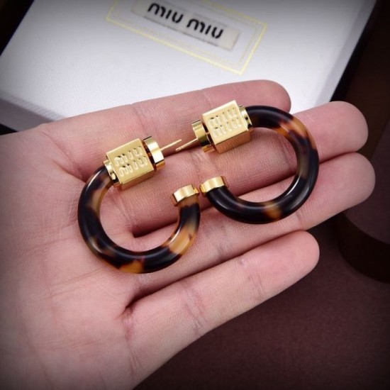 Latest arrival 2024SS earrings MIU MIU Miu Miu Latest arrival 2024SS earrings MIU MIU Miu Miu