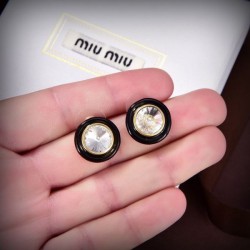 2024SS earrings with charm MIU MIU Miu Miu