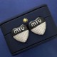 Super popular price 2024SS earrings MIU MIU Miu Miu Super popular price 2024SS earrings MIU MIU Miu Miu