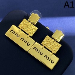 Sale early 2024SS earrings MIU MIU Miu Miu