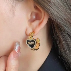 Stylish presence 2024SS earrings MIU MIU Miu Miu