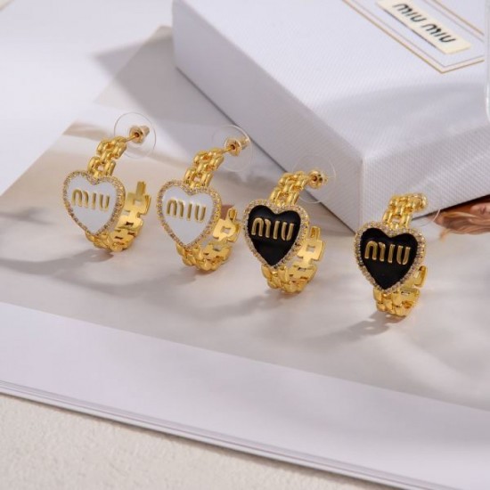 Stylish presence 2024SS earrings MIU MIU Miu Miu Stylish presence 2024SS earrings MIU MIU Miu Miu