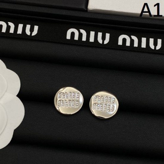 Precious Item 2024SS Earrings MIU MIU Miu Miu Precious Item 2024SS Earrings MIU MIU Miu Miu
